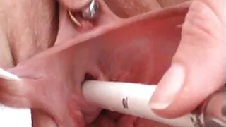 شیطانی فحش slut سکس زن پیش شوهر لے مشکل بمباری ہو جاتا ہے میں ڈبل دخول کارروائی