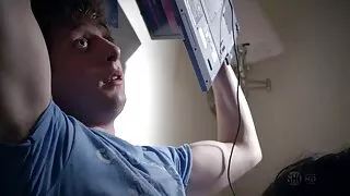 Blondie کی سہ سکس پسر با معلم dumpster Alysha Rylee fucks ardently سوفی پر