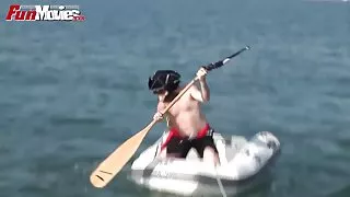 Bootylicious ، سکسی بار اول شہوت انگیز سرخ بالوں والی ، ہو جاتا ہے ، کیلوں سے جڑا ، مشکل ، وین میں